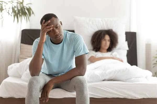 Man upset about ED symptoms Radlett