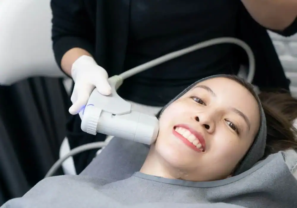 HIFU treatment Radlett in progress