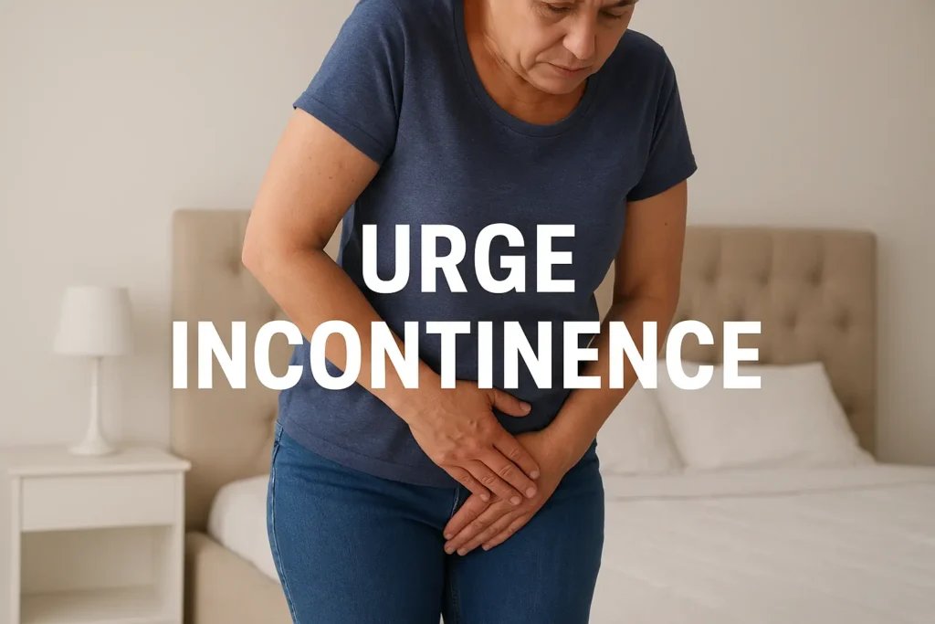how to manage urge incontinence Radlett symptoms
