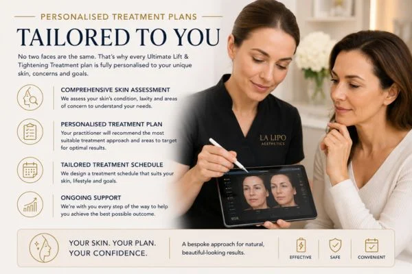 book a consultation about your ultimate lift and tighten treatment Radlett