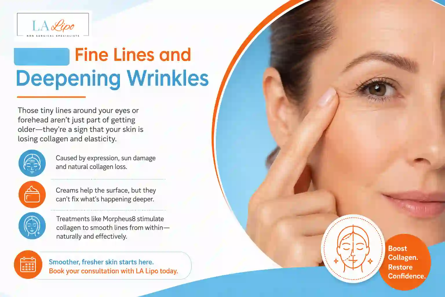 Sign #2: Fine Lines and Deepening Wrinkles Radlett
