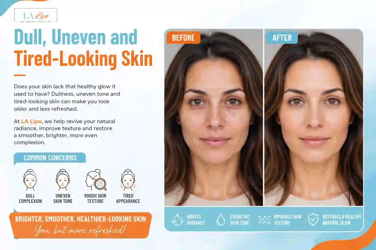 Sign #5: Dull, Uneven and Tired-Looking Skin Radlett